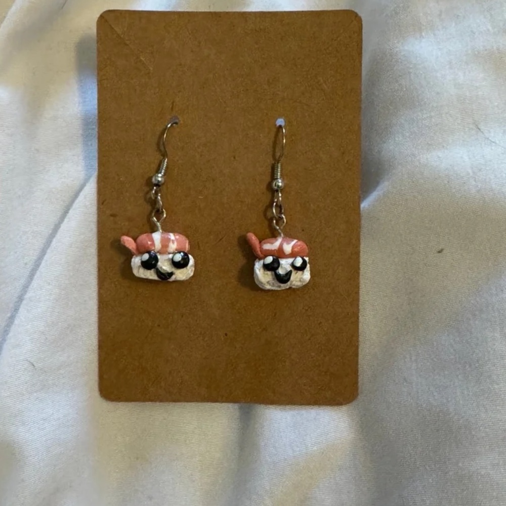 Handmade Sushi Earrings